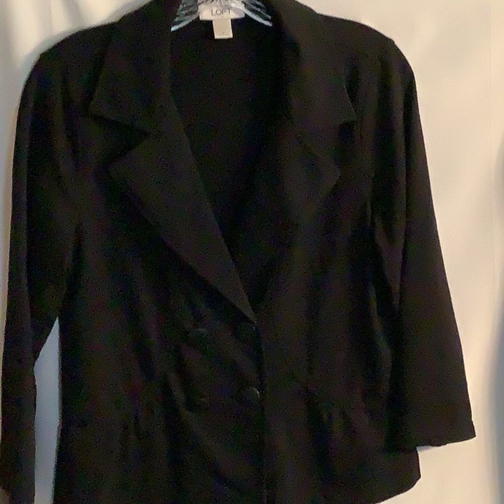 Ann Taylor Loft Black Jacket